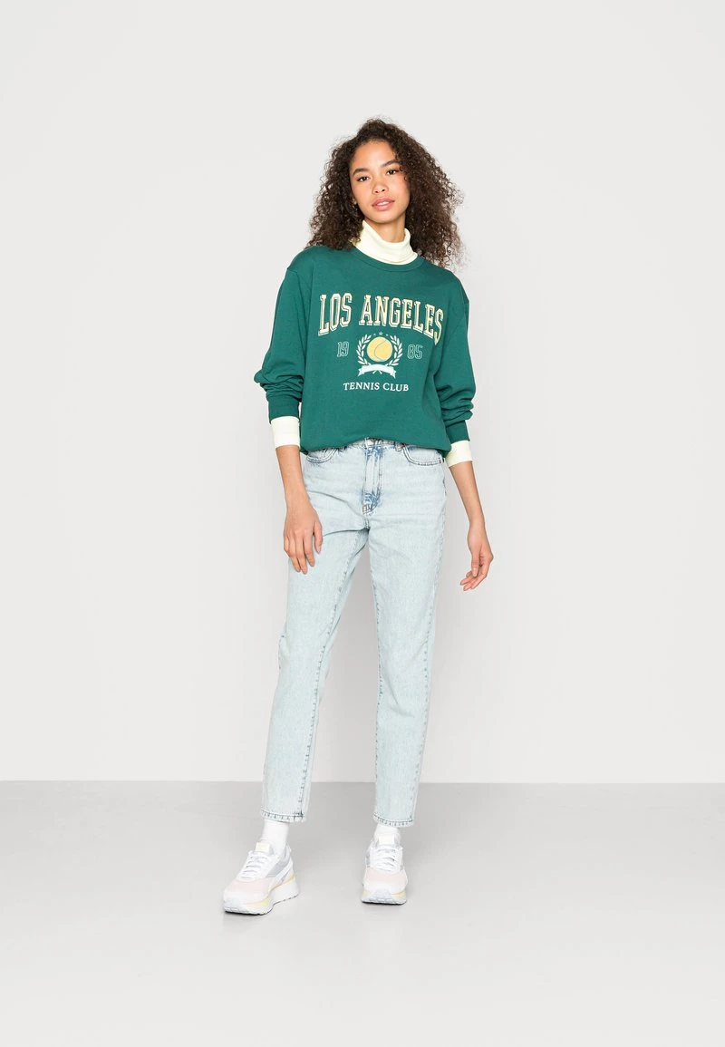 Even&Odd Mujer Sudadera - Dark Green 4 Even&Odd Mujer Sudadera - Dark Green - Imagen 2