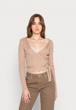 Even&Odd Chaqueta De Punto - Camel, Mujer