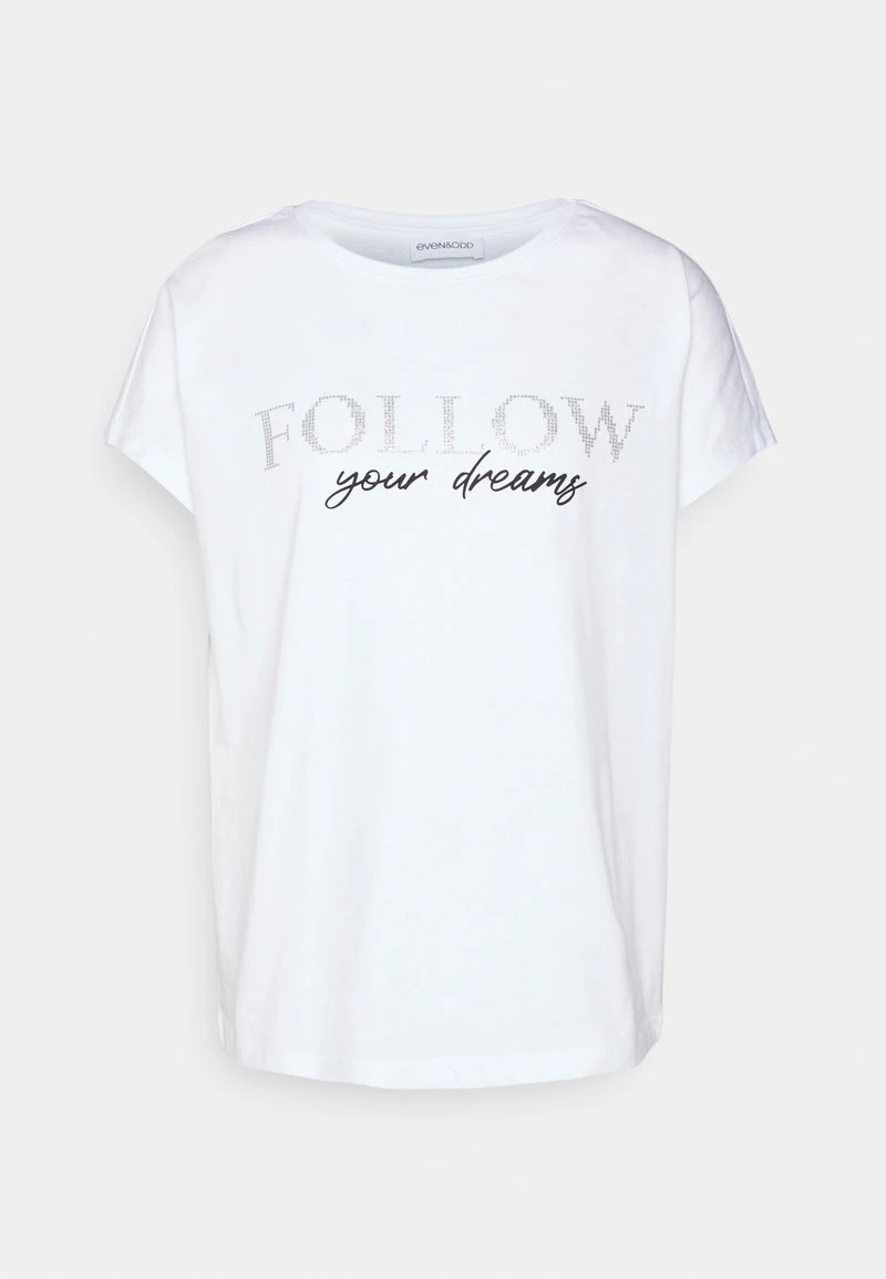 Even&Odd Mujer Camiseta Estampada - White 7 Even&Odd Mujer Camiseta Estampada - White - Imagen 5