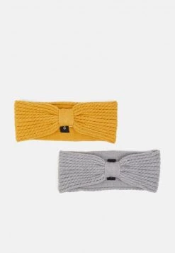 Even&Odd Mujer Orejeras - Mustard Yellow/grey