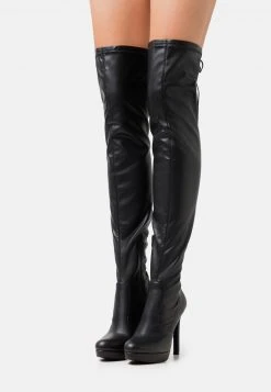 Even&Odd Mujer Botas Mosqueteras - Black