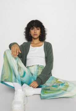 Even&Odd Mujer BUTTON THROUGH CARDIGAN - Chaqueta De Punto - Green -Even&Odd Ventas 2024 b4f8e5a9cf1c4e7f84eb1d3e33791cd8