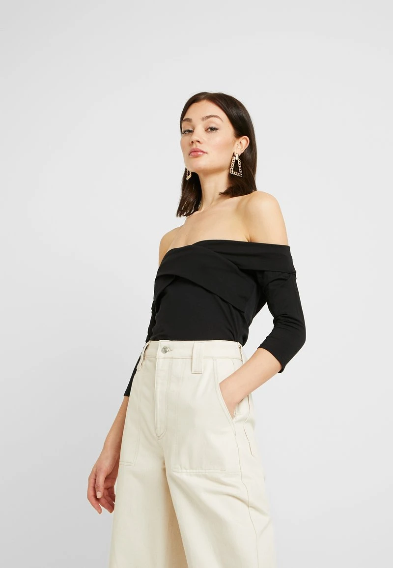 Even&Odd Mujer BODYSUIT - Camiseta De Manga Larga - Black 3 Even&Odd Mujer BODYSUIT - Camiseta De Manga Larga - Black