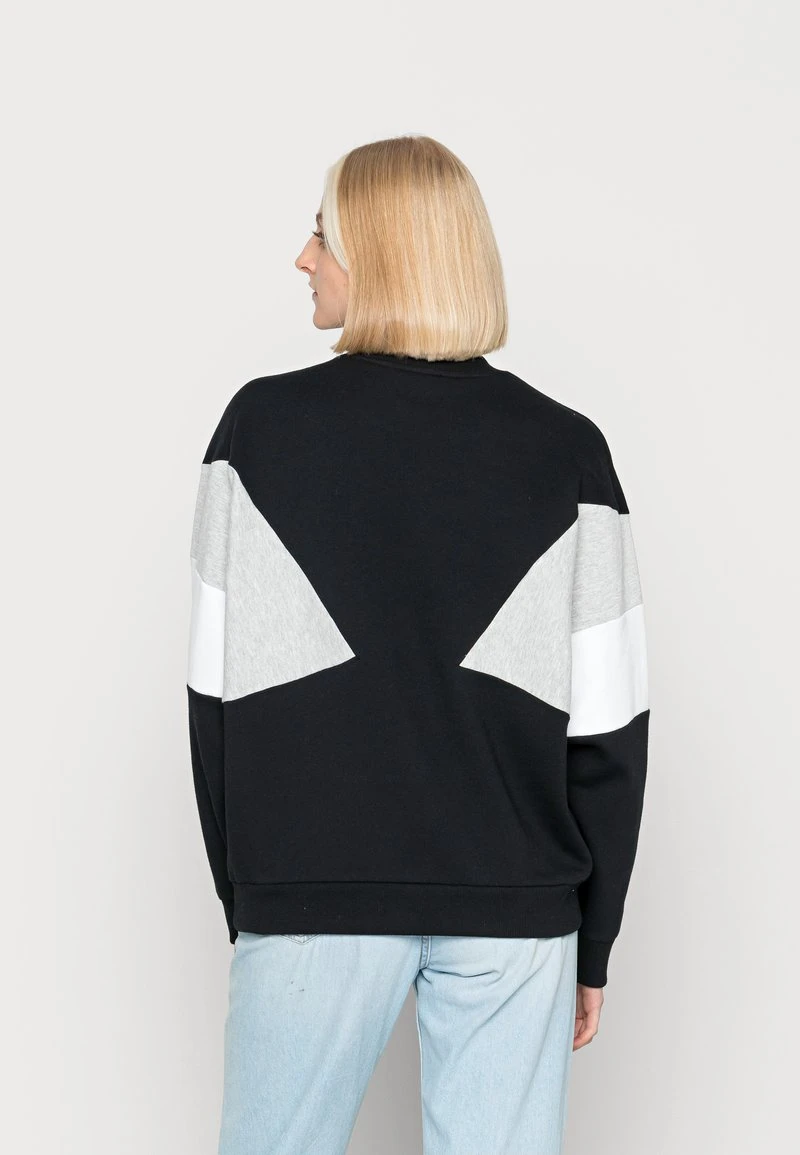 Even&Odd Mujer COLOUR BLOCK OVERSIZED - Sudadera - Black 5 Even&Odd Mujer COLOUR BLOCK OVERSIZED - Sudadera - Black - Imagen 3
