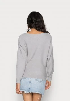 Even&Odd Mujer Jersey De Punto - Mottled Light Grey -Even&Odd Ventas 2024 b89a49d1107a496fad90211e528a708f