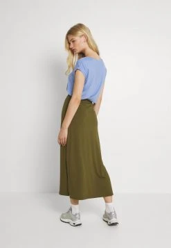 Even&Odd Mujer Falda Larga - Khaki -Even&Odd Ventas 2024 ba0e160962754a8ab3807404e53323c1