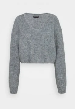 Even&Odd Mujer Jersey De Punto - Mottled Grey