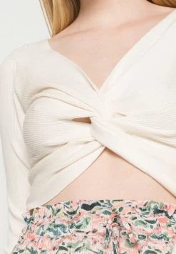 Even&Odd Mujer WRAP FRONT JUMPER - Jersey De Punto - White -Even&Odd Ventas 2024 bbe5dadac901455ea68cd464acef5dac