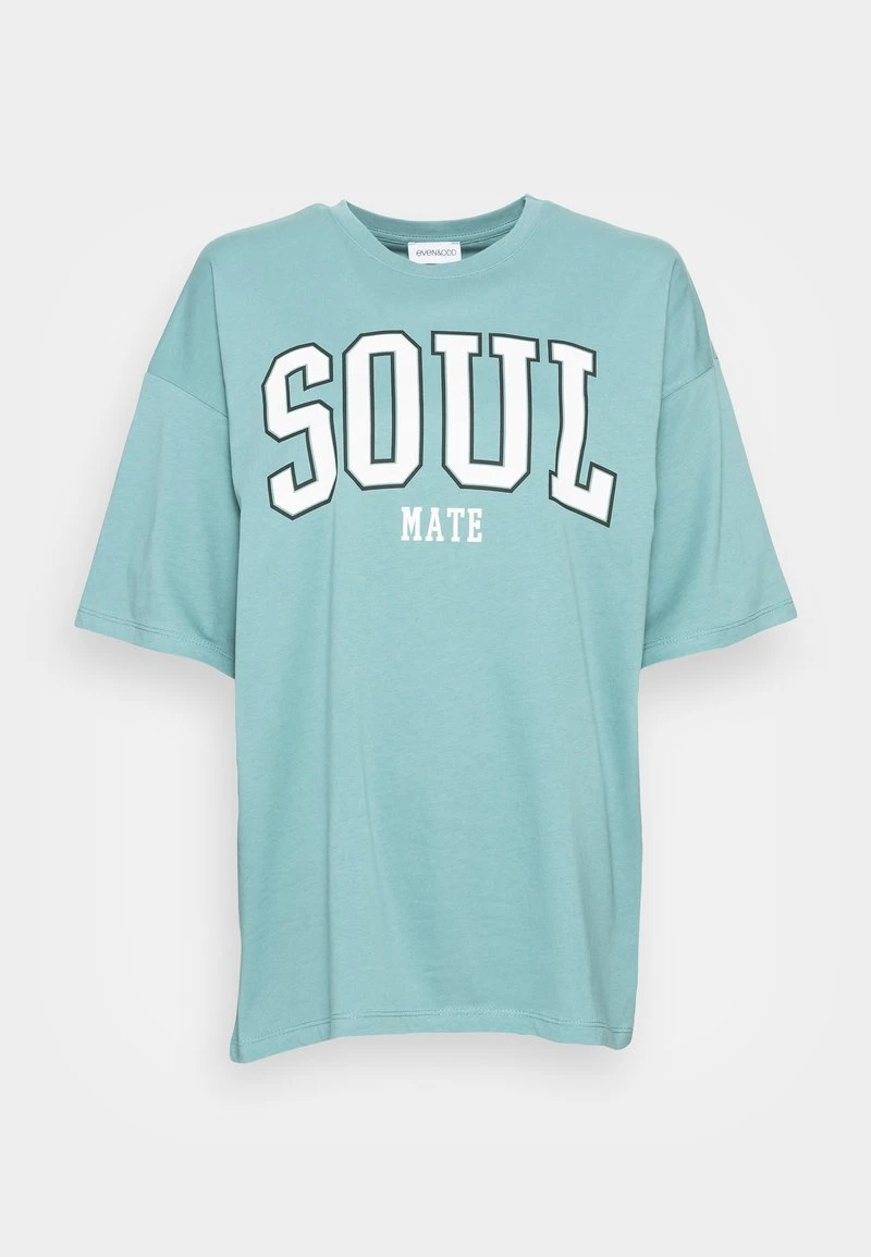 Even&Odd Mujer Camiseta Estampada - Green 6 Even&Odd Mujer Camiseta Estampada - Green - Imagen 4