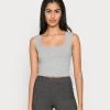 Even&Odd Mujer Top - Mottled Light Grey -Even&Odd Ventas 2024 bedd55755c094caab319bd5fa77eb0ea
