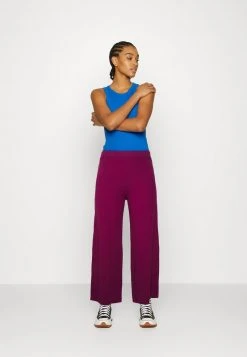 Even&Odd Pantalones - Dark Purple, Mujer -Even&Odd Ventas 2024 befe2f0b6a104e3f9010ea04a0624474