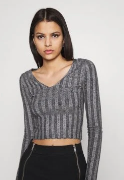 Even&Odd Mujer Jersey De Punto - Mottled Grey -Even&Odd Ventas 2024 c02e632971d249a1866d5d77aba055d9