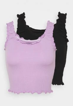 Even&Odd Mujer 2 PACK - Top - Black/lilac -Even&Odd Ventas 2024 c098097996214a5da642cee24831e221
