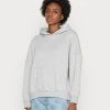 Even&Odd Mujer HOODIE LONG WITHOUT DRAWCORD AND POCKET - Jersey Con Capucha - Mottled Light Grey -Even&Odd Ventas 2024 c1d5768fe3754245b8f21cf557a701e5