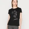 Even&Odd Mujer Camiseta Estampada - Black 2 Even&Odd Mujer Camiseta Estampada - Black -Even&Odd Ventas 2024 c20495994fc341979fa967ba482ca8cf