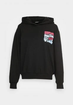 Even&Odd Mujer 70'S GOOD PRINT OVERSIZED HOODIE - Sudadera - Black -Even&Odd Ventas 2024 c2598bfdb6004d85922c976797cc4db7