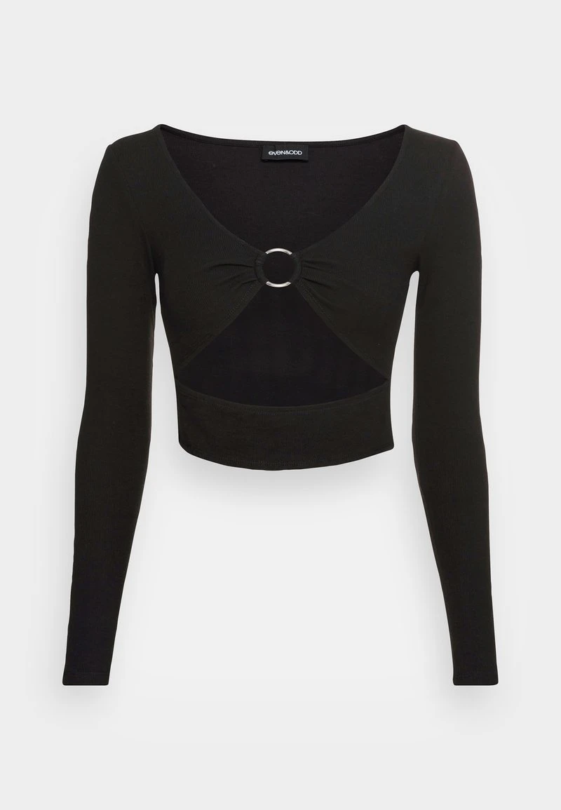 Even&Odd Mujer Camiseta De Manga Larga - Black 6 Even&Odd Mujer Camiseta De Manga Larga - Black - Imagen 4