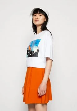 Even&Odd Falda Acampanada - Black/orange, Mujer -Even&Odd Ventas 2024 c35af3b068e445aa9c6934a8d3a4110f