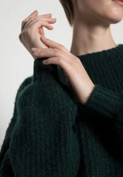 Even&Odd Mujer Jersey De Punto - Dark Green -Even&Odd Ventas 2024 c766b822805e49d3a4107ba2520d8a1f