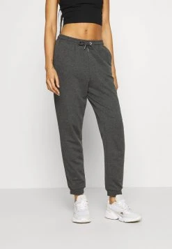 Even&Odd REGULAR FIT JOGGERS - Pantalones Deportivos - Mottled Grey, Mujer
