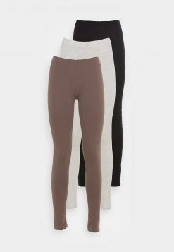 Even&Odd 3 Pack - Leggings - Black/brown/beige, Mujer -Even&Odd Ventas 2024 c7cab56f7d7c4b92931b56b070557fd6