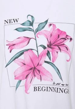 Even&Odd Mujer Camiseta Estampada - White -Even&Odd Ventas 2024 c99ac744044f4e6eaa12955a578b64df