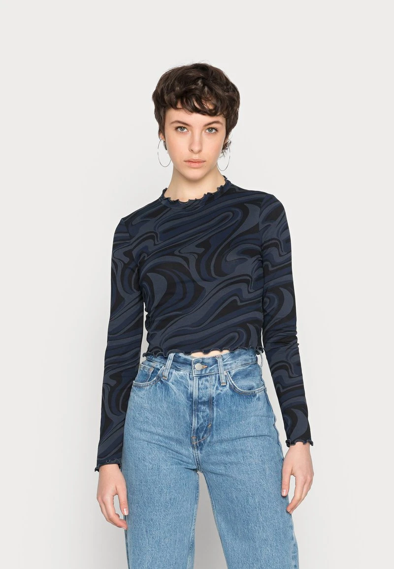 Even&Odd Mujer 2 PACK - Camiseta De Manga Larga - Dark Blue/white 4 Even&Odd Mujer 2 PACK - Camiseta De Manga Larga - Dark Blue/white - Imagen 2