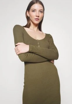 Even&Odd Mujer Vestido De Punto - Dark Green -Even&Odd Ventas 2024 c9fff8cfb66d46c8b81b4510cbbbefac