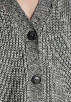 Even&Odd Mujer Chaqueta De Punto - Mottled Dark Grey -Even&Odd Ventas 2024 ca0e20bb822c49559d171f6a14642cfe