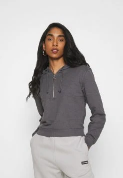Even&Odd Jersey Con Capucha - Mottled Grey, Mujer
