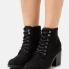 Even&Odd Mujer Botines Bajos - Black