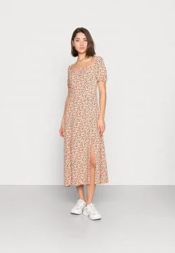 Even&Odd Mujer Vestido Informal - Pink/yellow