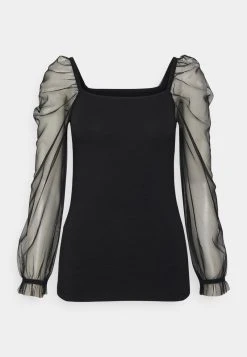 Even&Odd Camiseta De Manga Larga - Black, Mujer