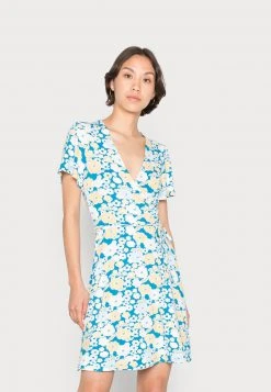 Even&Odd Mujer Vestido Informal - Light Blue