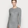 Even&Odd Mujer Vestido De Punto - Mottled Grey -Even&Odd Ventas 2024 cd42fbffee31434ba5ebaf7b859a8282