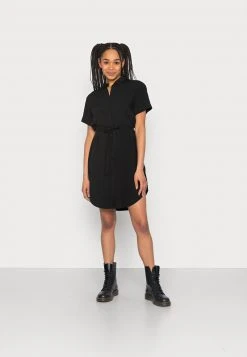Even&Odd Mujer Vestido Camisero - Black