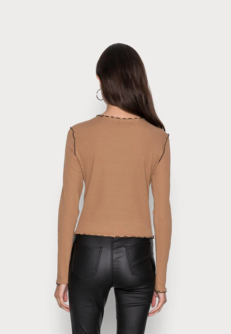 Even&Odd Mujer Camiseta De Manga Larga - Brown 5 Even&Odd Mujer Camiseta De Manga Larga - Brown - Imagen 3