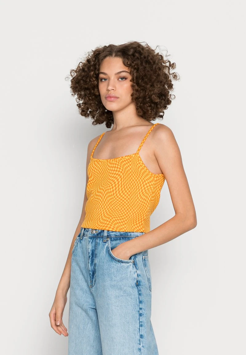 Even&Odd Mujer Top - Orange/yellow 3 Even&Odd Mujer Top - Orange/yellow