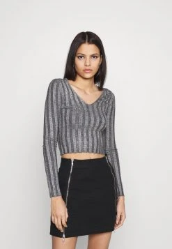 Even&Odd Mujer Jersey De Punto - Mottled Grey