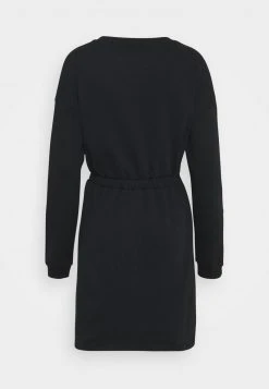 Even&Odd Mujer Sweat Mini Drawstring Waist Dress - Vestido Informal - Black -Even&Odd Ventas 2024 d1167ac499914a40af0e76325d0ce7b1