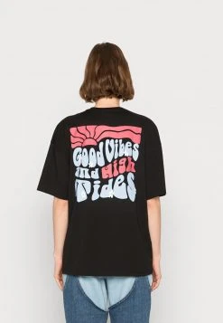 Even&Odd Mujer Camiseta Estampada - Black -Even&Odd Ventas 2024 d17cd8501b6e4b5f9254ba5e09059aa0