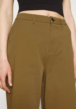 Even&Odd Mujer Wide Cropped Leg Chino - Pantalones - Camel -Even&Odd Ventas 2024 d2bfeabb020a4bbaae142946054e6d4b