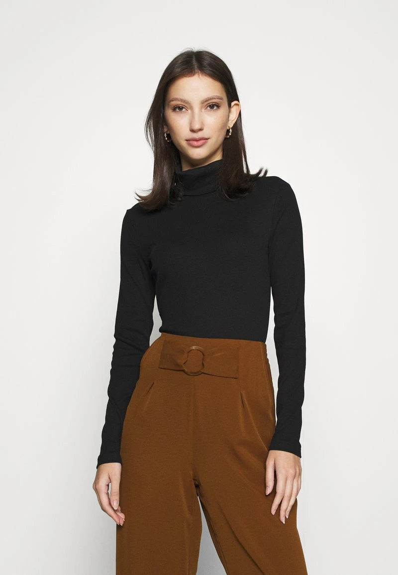 Even&Odd Mujer 2 PACK - Camiseta De Manga Larga - Black/white 4 Even&Odd Mujer 2 PACK - Camiseta De Manga Larga - Black/white - Imagen 2