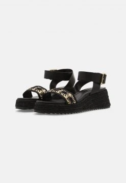 Even&Odd Mujer Sandalias Con Plataforma - Black -Even&Odd Ventas 2024 d754ad088f134c4990c4c1d1b21d879d