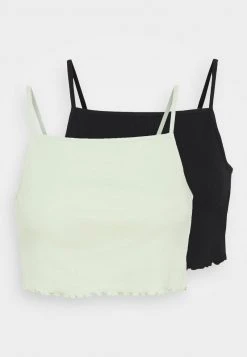 Even&Odd 2 PACK - Top - Black/green, Mujer -Even&Odd Ventas 2024 d78b446f31914bd3be0be457b3b2e19b