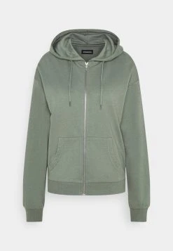 Even&Odd BASIC HOODIE JACKET WITH POCKETS - Jersey Con Capucha - Green, Mujer -Even&Odd Ventas 2024 d82b4f5489f74c26a736ce74b852366c