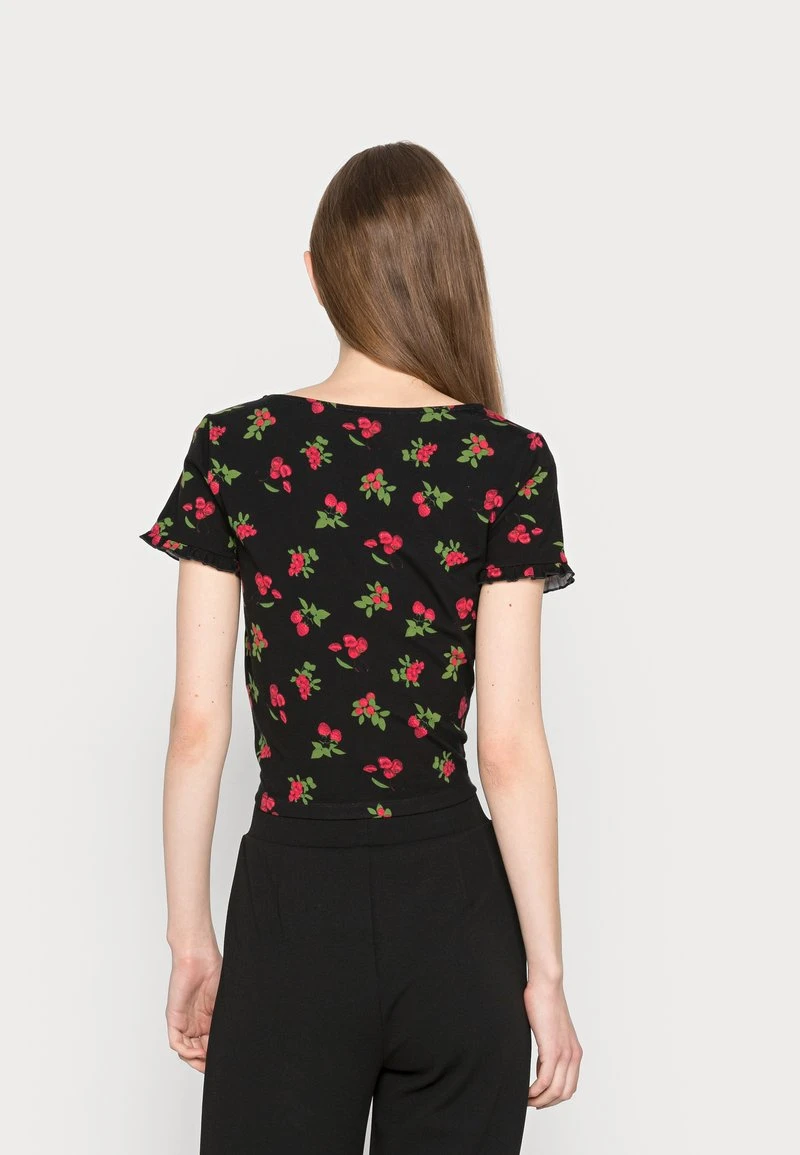 Even&Odd Mujer Camiseta Estampada - Black 5 Even&Odd Mujer Camiseta Estampada - Black - Imagen 3