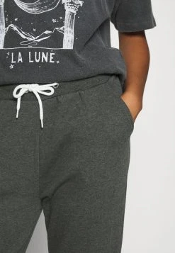 Even&Odd Mujer Regular Fit Jogger With Contrast - Pantalones Deportivos - Mottled Dark Grey -Even&Odd Ventas 2024 d8e0508bc71f4005b42489e3f308e43a