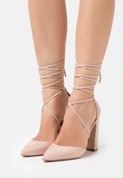 Even&Odd Mujer Zapatos De Salón Con Cordones - Light Pink