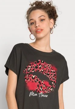 Even&Odd Mujer Camiseta Estampada - Anthracite -Even&Odd Ventas 2024 dbbb13586cac4dd090fcc1c1d65b5b15